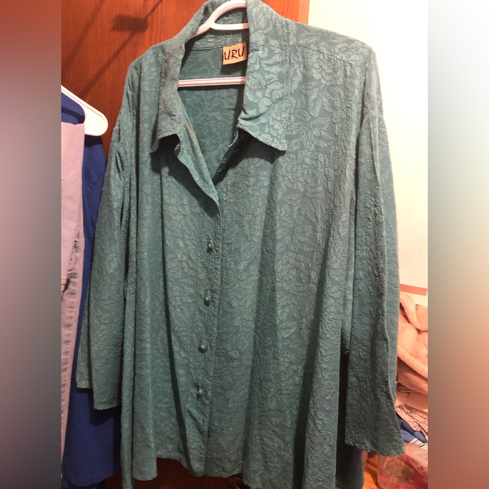 URU Machine Washable Silk Blouse- 739 $100 or $80 w/offer